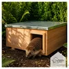 WILDLIFE HOME Igelhaus XL mit Metalldach I Igelfutterhaus I Produktbild-Vorschau 3