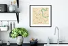MuchoWow® Gerahmtes Poster Neuss - Karte - Vintage - Produktbild-Vorschau 4