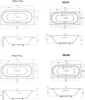 BADLAND Eckbadewanne Rechteck Badewanne Avita LINKS 170x75 Produktbild-Vorschau 7