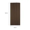 Verdunkelungsvorhang Kräuselband 140 x 245 cm Braun Vorhang Produktbild-Vorschau 4