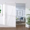 Vidaxl -Set di annessione per Schiebetür 200 cm Stahlweiß Anteprima dell’immagine prodotto 1