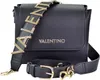 A black Valentino handbag with a gold logo and strap. Náhľad obrázku produktu