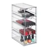 Relaxdays Schubladenbox, 4 Fächer, Organizer für Make Up, Produktbild-Vorschau 1