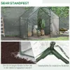 Szklarnia Outsunny z oknem, bramą rolowaną, folia zimowa ze Podgląd zdjęcia produktu 8