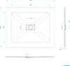i-flair SMC Duschwanne 120x100 cm – 26 mm flach inkl. Produktbild-Vorschau 5