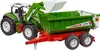 BRUDER ROADMAX traktor ład.czoł+przycz.kiper 03452 Podgląd zdjęcia produktu 5