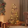 Metall-Weihnachtsbaum für Dekorationen Schwarz 125 cm Produktbild-Vorschau 2