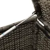 Gartentruhe mit Rollen Grau 190L Poly Rattan - Gartenboxen Produktbild-Vorschau 8