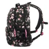 ARS UNA Magnolia zaino scuola ergonomico, nero-rosa, per Anteprima dell’immagine prodotto 3
