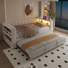 Rozkładana sofa Fliek 90 x 190 cm/180 x 190 cm z gniazdkiem Podgląd zdjęcia produktu 3