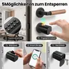 Wkładka zamka Smartlock 60–90 mm, elektryczny zamek do Podgląd zdjęcia produktu 3