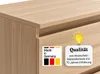 Kommode mit 6 Schubladen 140 cm Breite Kommode sonoma Holz Produktbild-Vorschau 3