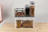 Vorratsdose 1L mit Riffel-Design & Klickverschluss | 6er Produktbild-Vorschau 5