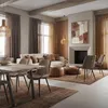 ML-Design Esszimmerstühle 6er Set, Braun, Sitzfläche aus Produktbild-Vorschau 10