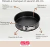 Tortownica Zenker Black Metallic z płaskim i rurkowym dnem, Podgląd zdjęcia produktu 24