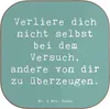 Mr. & Mrs. Panda Untersetzer Glas Spruch Selbstzweifel Produktbild-Vorschau 1