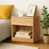 FCH Comodino, con cassetti Tavolino Comodino, 39 x 28 x 41 Anteprima dell’immagine prodotto 6