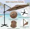 Ombrellone COSTWAY 300x300cm, ombrellone a sbalzo con Anteprima dell’immagine prodotto 7