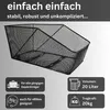 Fahrradkorb XL Fahrrad Gepäckträger Schultaschenkorb Produktbild-Vorschau 4