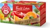Teekanne Fruit Love Tee 6x 20 Teebeutel - Früchtetee Apfel Produktbild-Vorschau 2