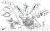 Daelim VS 125 Dichtung Ansaugstutzen 125ccm 4Takt Produktbild-Vorschau 2