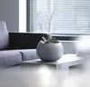 Betonschale DKB290 Blumentopf mit Einsatz | Schwarzer Beton Produktbild-Vorschau 3