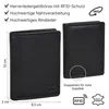 Leder Geldbörse Herren Portemonnaie RFID Hochformat Produktbild-Vorschau 3