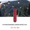 Steckdosenleiste 10 m / 4 Steckdosen / Schalter / rot / Gummi-Neopren / 1,5 mm2 Anteprima dell’immagine prodotto