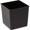 A black square planter insert is shown against a white background. Náhľad obrázku produktu