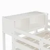 Flieks Etagenbett 90x200cm mit Schreibtisch und Regal, Produktbild-Vorschau 6