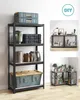 SONGMICS Standregal, 4 Ablagen, verstellbar, 40x80x160 cm, Produktbild-Vorschau 5