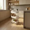 Echtwerk mobiler Servierwagen für Küche/ Bad/ Büro mit 3 Produktbild-Vorschau 11