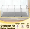 LZQ Výběh pro malá zvířata s podlahovými panely 125x63x42 Náhled obrázku produktu 6