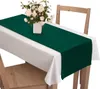 Voppi Bieżnik obrus na stół 40x220 cm zielony welurowy Podgląd zdjęcia produktu 1