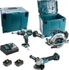 MAKITA Kit DLX3095PTJ (DHP481 + DGA506 + DHS680 + 2 x 5,0 Produktbild-Vorschau 11