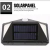 A solar powered light with a motion sensor, shown from the front. Produktbild-Vorschau