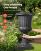 SucceBuy fusi di fiori in plastica, 40x67 cm, set di 2, Anteprima dell’immagine prodotto 4