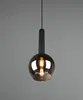 Pendellampe 1-flammig Rauchglas / Schwarz Ø 20cm Produktbild-Vorschau 9