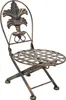 Blumenhocker Stuhl klappbar metall Blumenständer Produktbild-Vorschau 1