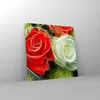 Bilder auf glas - Blumen Blumenstrauß Rose - 60x60cm - Produktbild-Vorschau 4