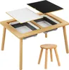 Montessori Holz-Spiel- und Lerntisch KRUZZEL mit Stuhl, 2 Produktbild-Vorschau 1