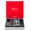 A set of cutlery in a red box. Podgląd zdjęcia produktu