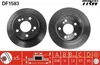 TRW Bremsscheiben (2 Stück) Hinterachse DF1583 Produktbild-Vorschau 1