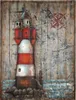Casablanca by Gilde Sonstige Bilder  Leuchtfeuer auf Holz, Produktbild-Vorschau 1