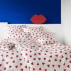 Elegante Bettwäsche Cherie Himbeerrot 24523/1 Na.Kissen Produktbild-Vorschau 3