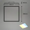 LED Panel Dimmbar Sternenhimmel Ultraflach CCT 36W weiß Produktbild-Vorschau 9