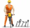 Bruder 60020 Bauarbeiter mit Zubehör Produktbild-Vorschau 6