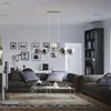 NOWA Hängeleuchte Metall Nickel matt, Glas rauchfarben, Produktbild-Vorschau 10