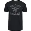 hummel hmlPETER Freizeit T-Shirt kurzarm Herren black S Produktbild-Vorschau 3