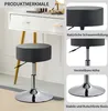 Duhome Drehhocker Schminkhocker Sitzhocker mit Polsterung Produktbild-Vorschau 4